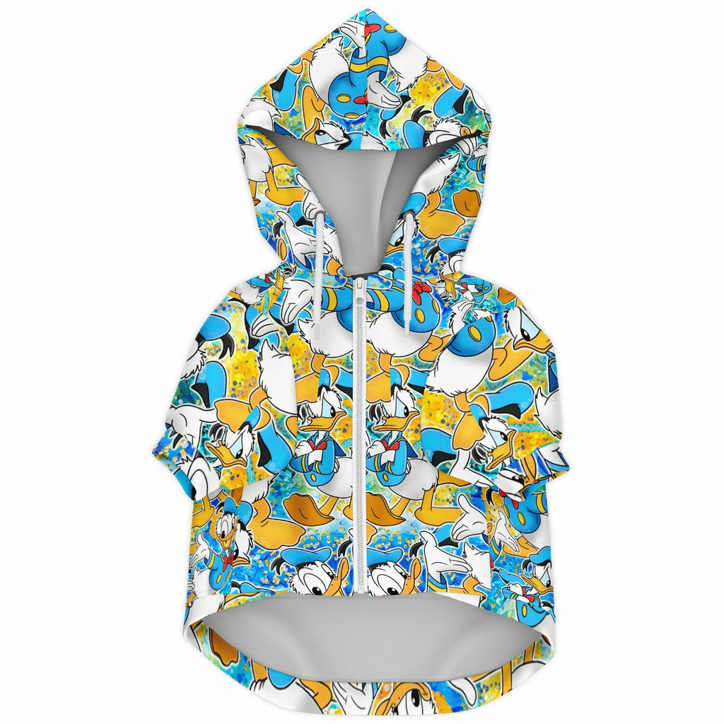 Donald Duck - Dog Zip-Up Hoodie