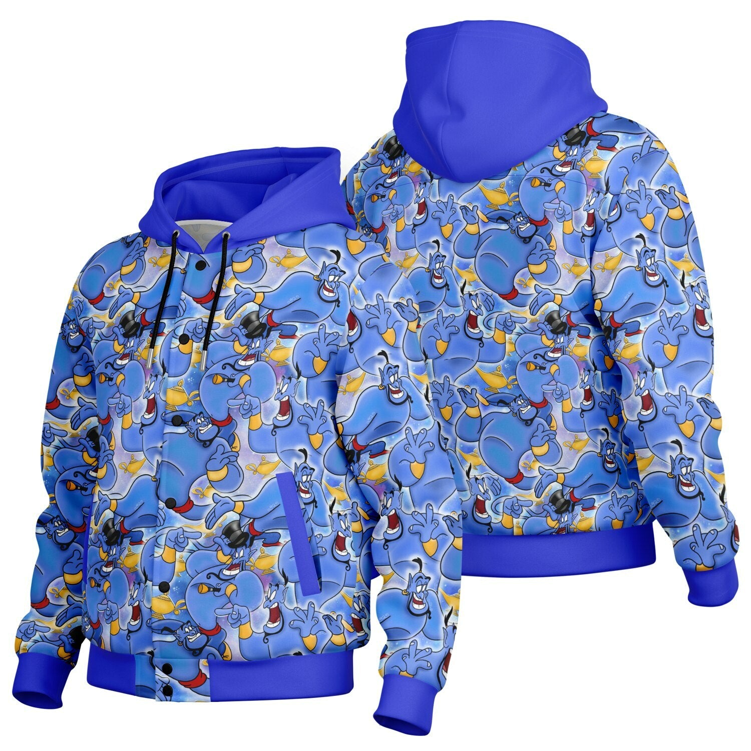 Genie - Hooded Baseball Jacket