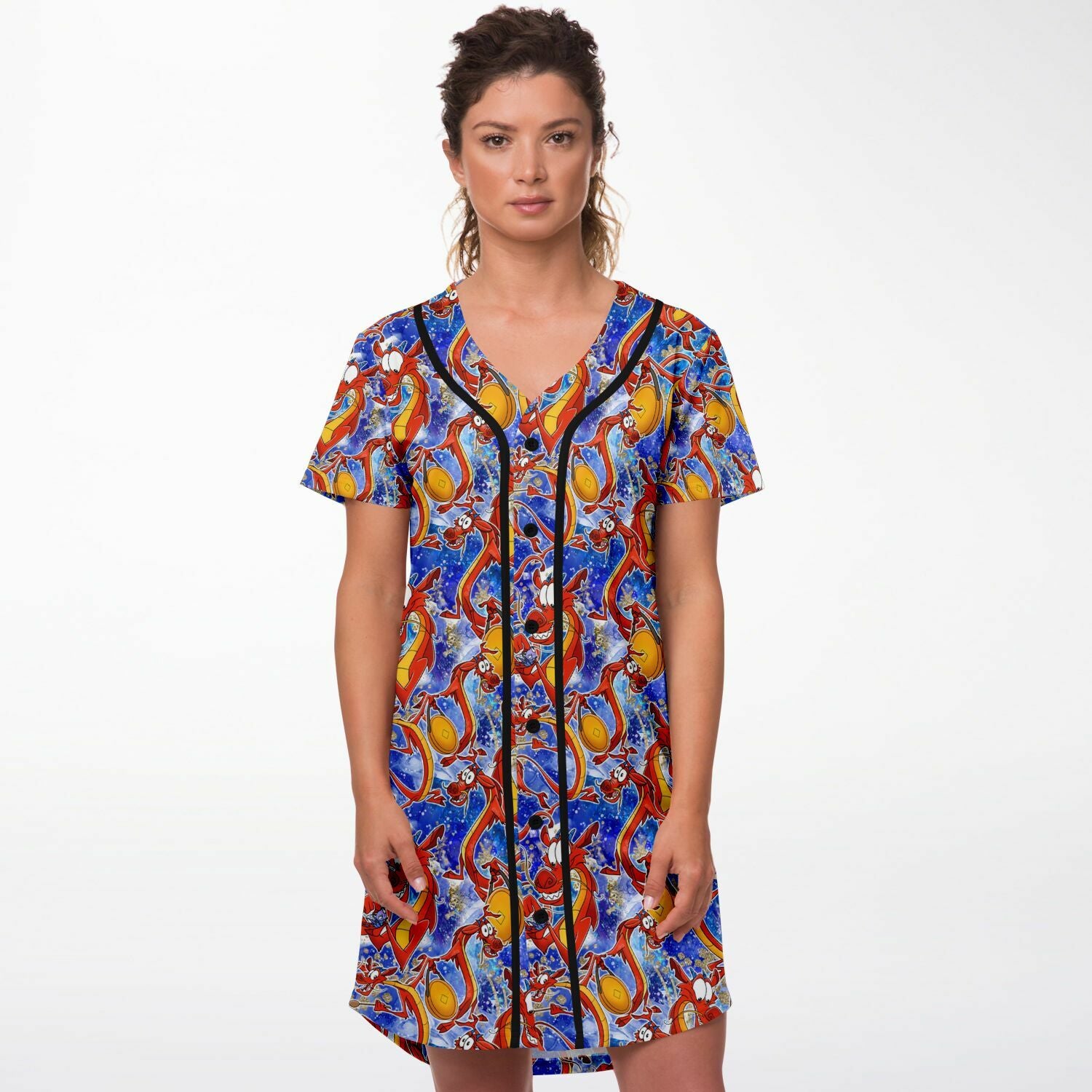 Mushu - Baseball Jersey Dress
