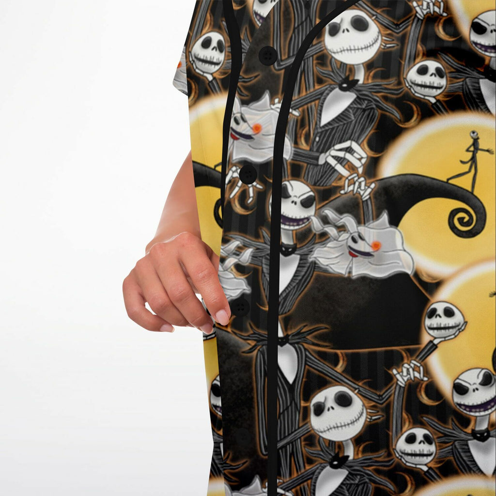 Jack Skellington - Baseball Jersey Dress