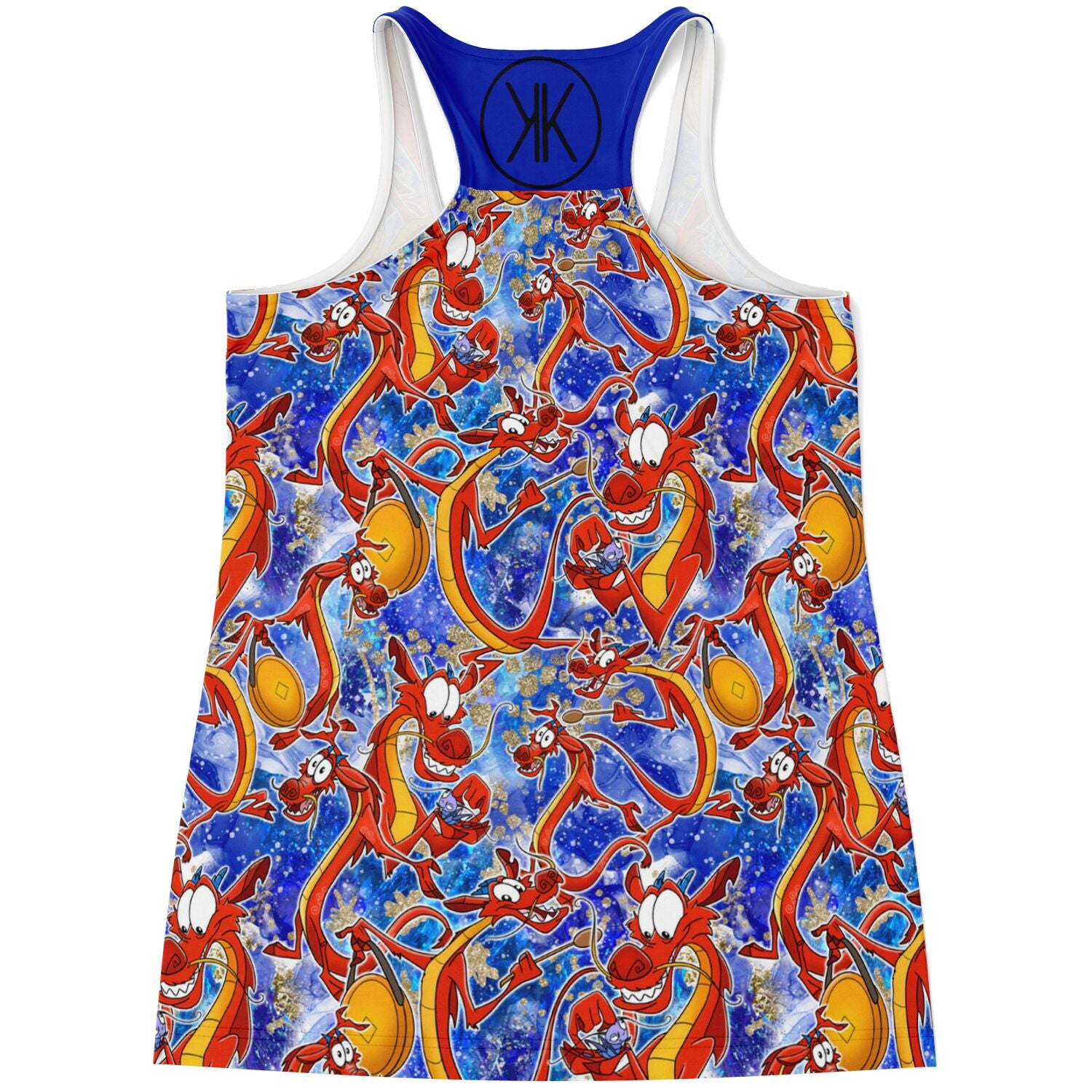 Mushu - Flowy Racerback Tank Top