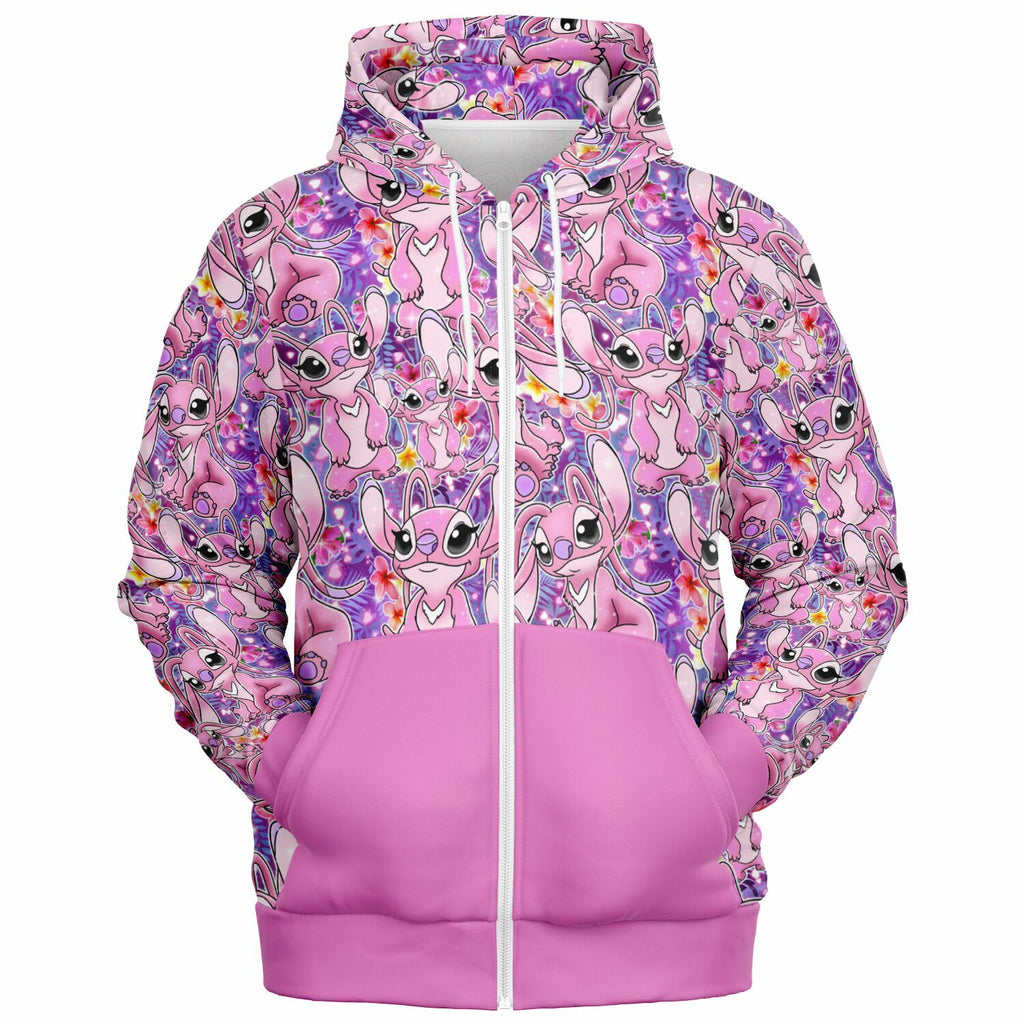 Angel - Zip-Up Hoodie