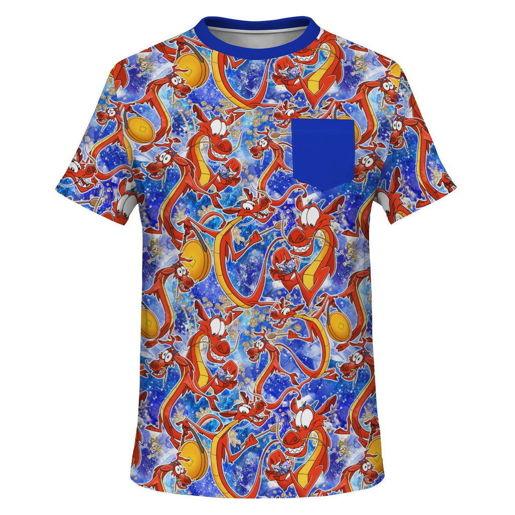 Mushu - Pocket T-shirt
