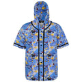 Genie - Hooded Baseball Jersey