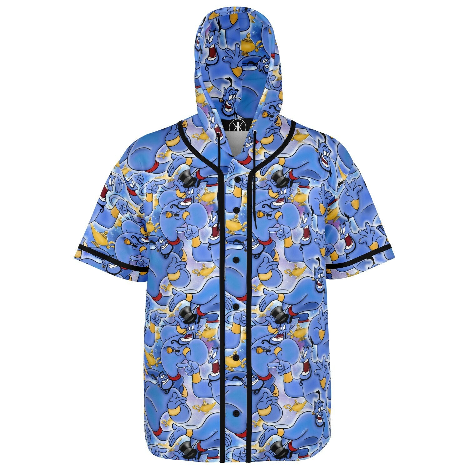 Genie - Hooded Baseball Jersey