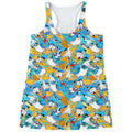 Donald Duck - Flowy Racerback Tank Top
