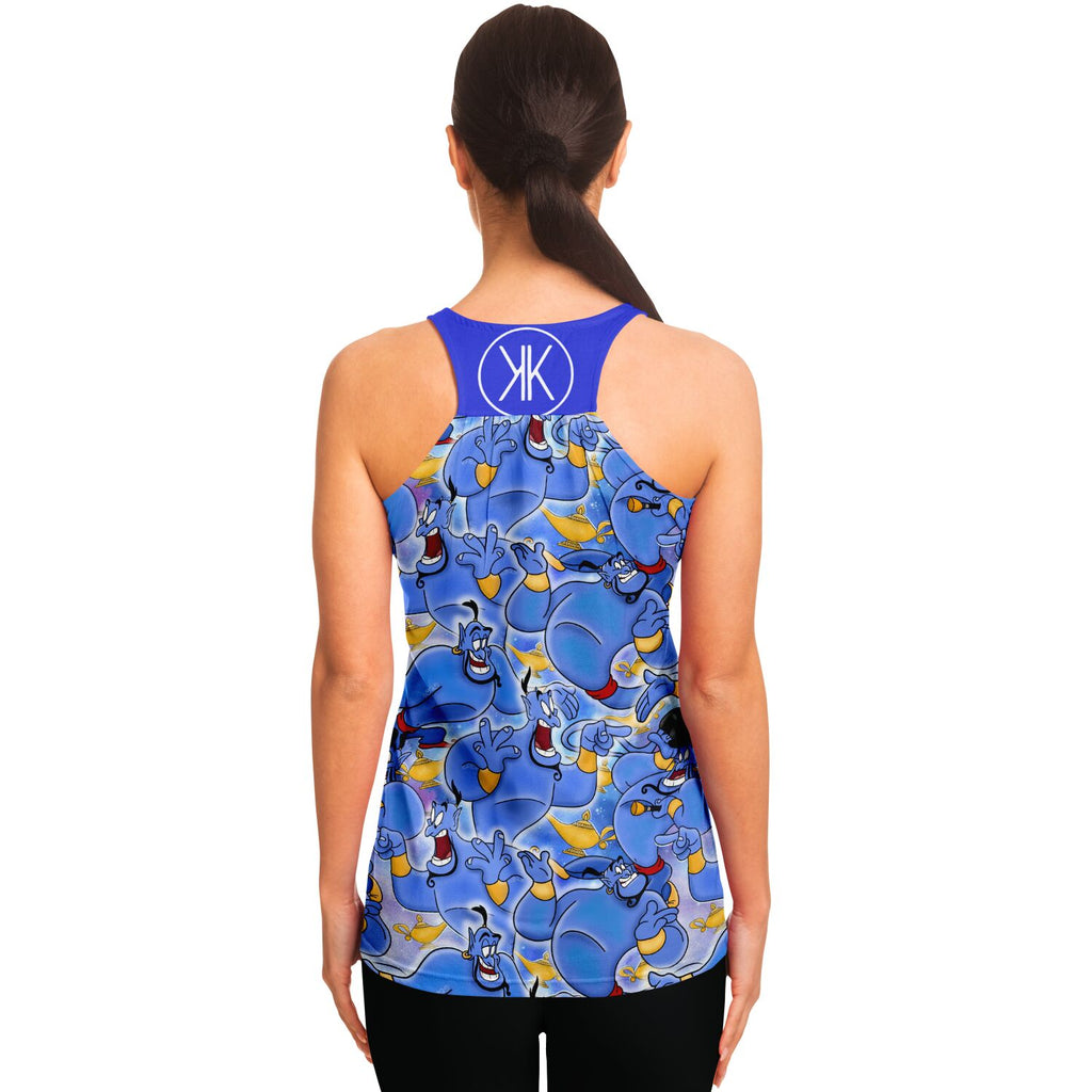 Genie - Flowy Racerback Tank Top