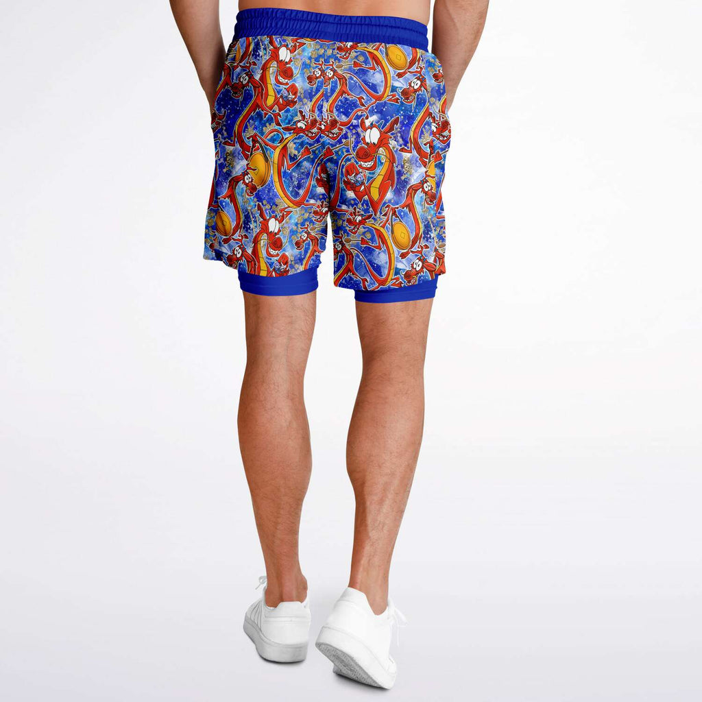 Mushu - Men's 2-in-1 Shorts