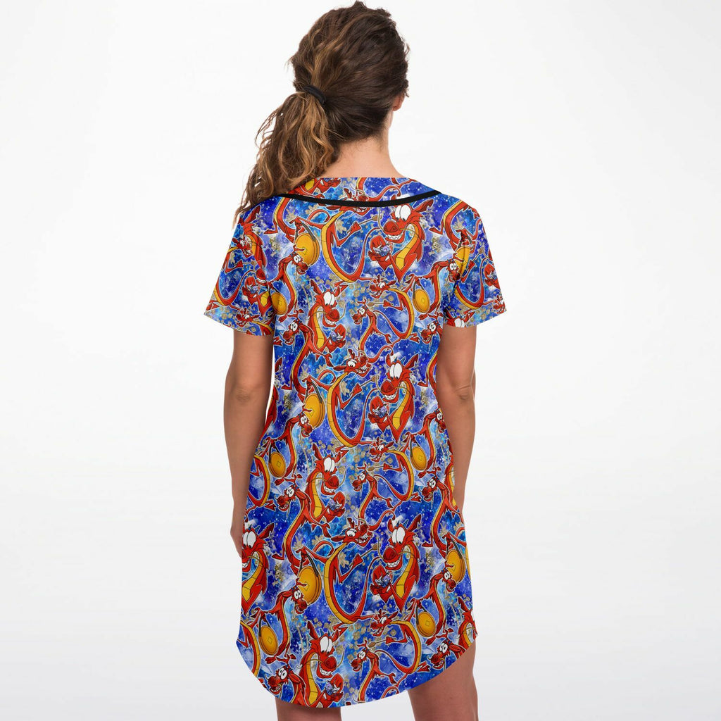 Mushu - Baseball Jersey Dress