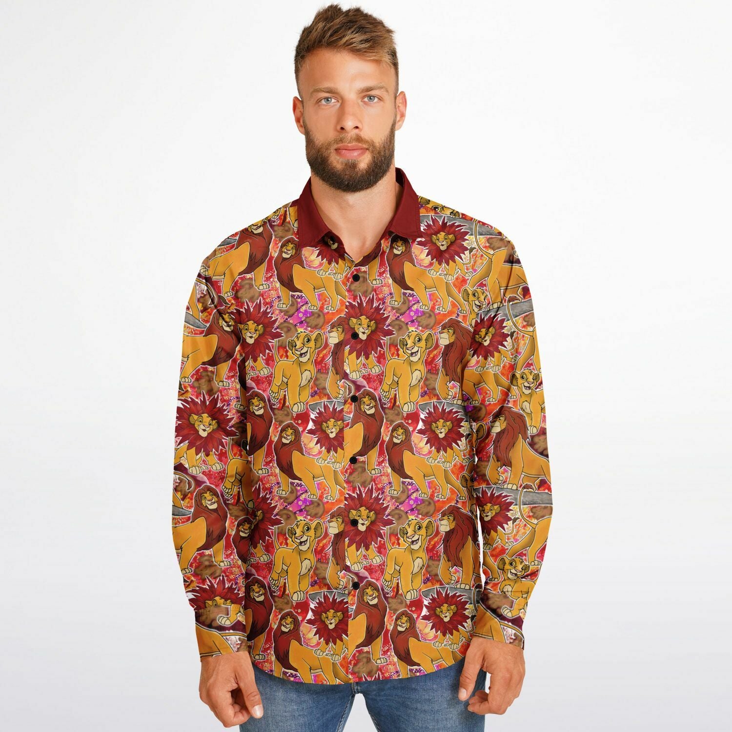 Simba - Long Sleeve Button Down Shirt