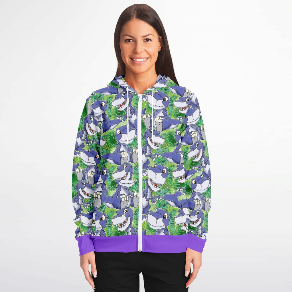 Chomper - Zip-Up Hoodie