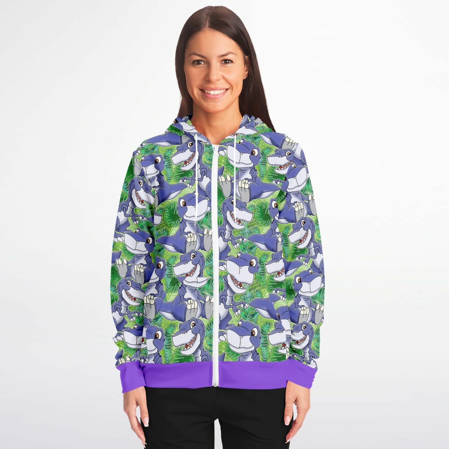 Chomper - Zip-Up Hoodie