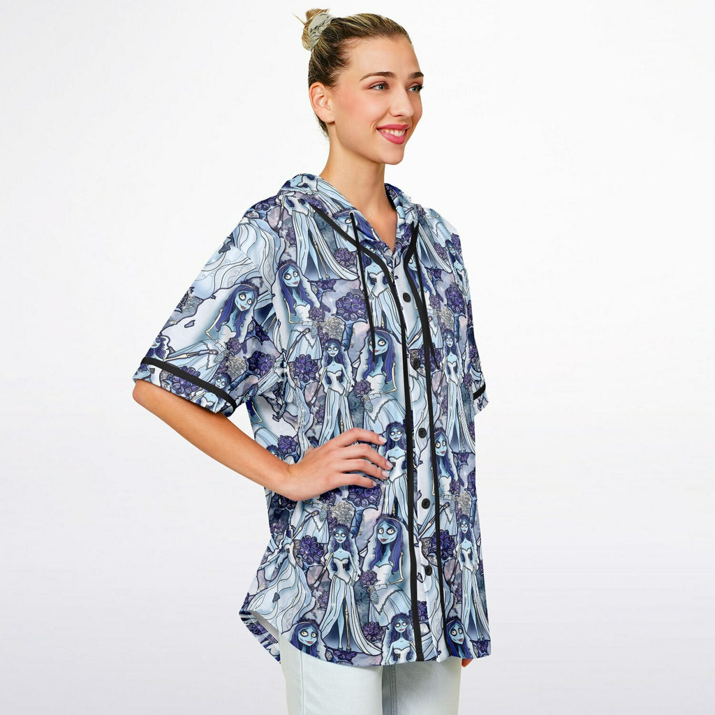 Emily - Hooded Baseball Jersey