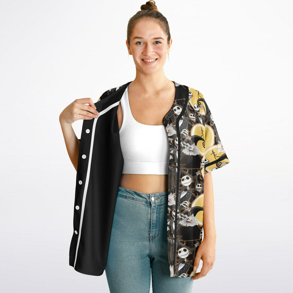 Jack Skellington - Reversible Baseball Jersey
