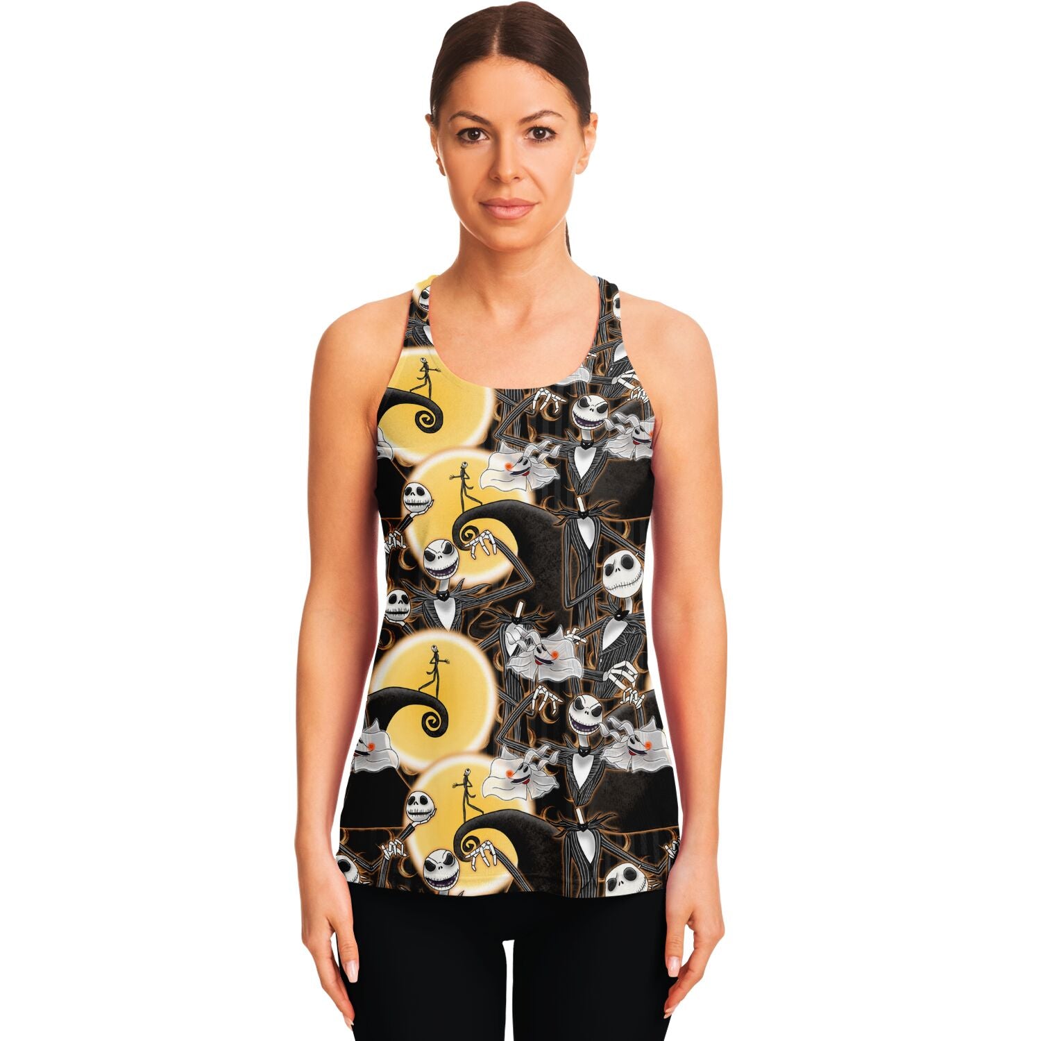 Jack Skellington - Flowy Racerback Tank Top