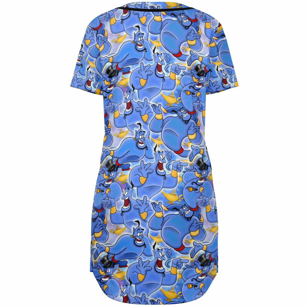Genie - Baseball Jersey Dress
