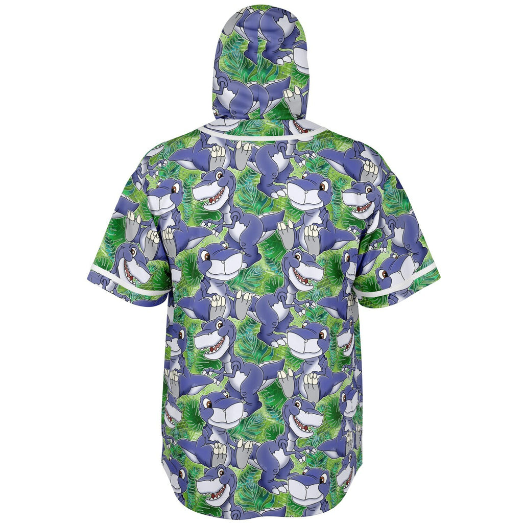Chomper - Hooded Baseball Jersey
