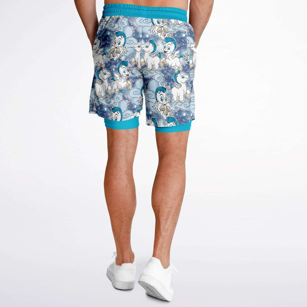 Baby Pegasus - 2-in-1 Shorts