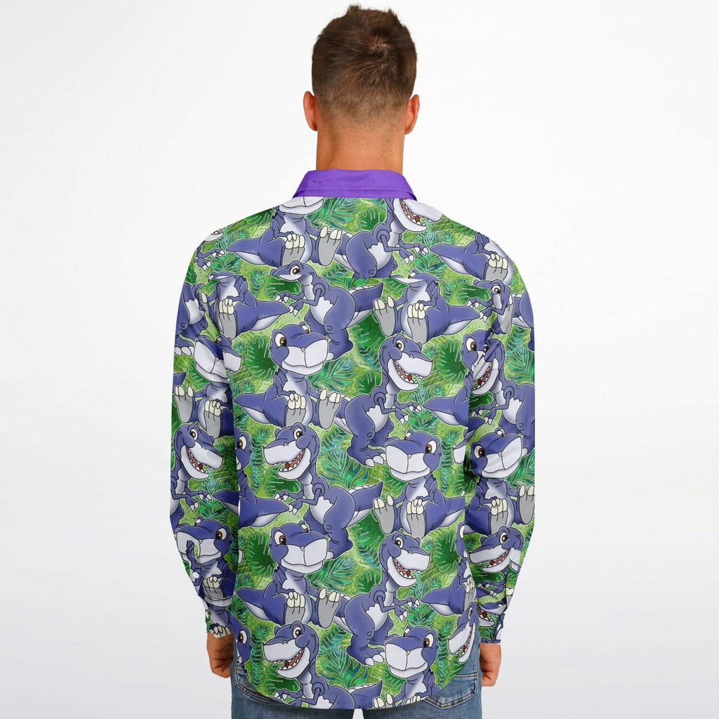 Chomper - Long Sleeve Button Down Shirt