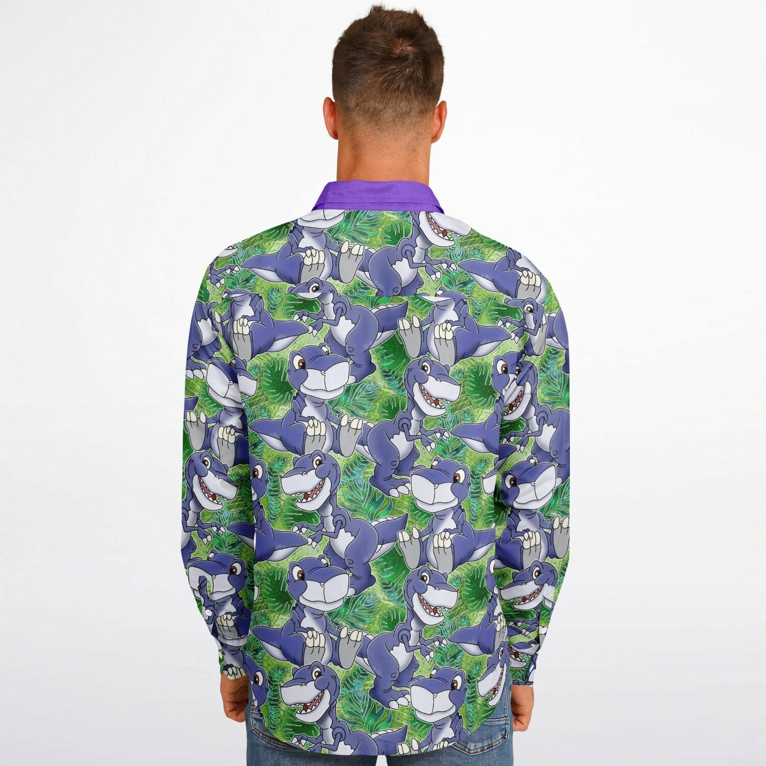 Chomper - Long Sleeve Button Down Shirt