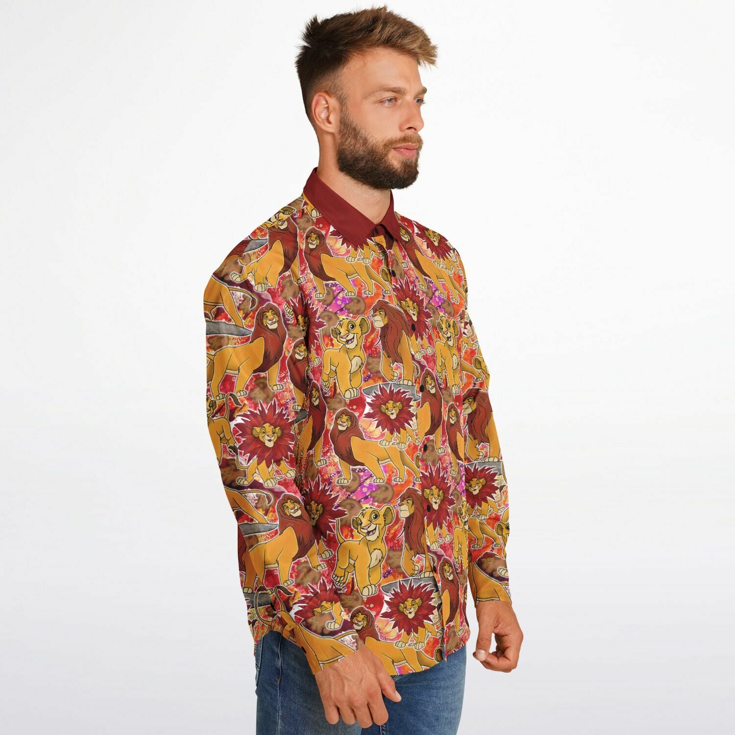 Simba - Long Sleeve Button Down Shirt
