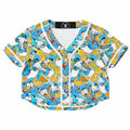 Donald Duck - Cropped Baseball Jersey
