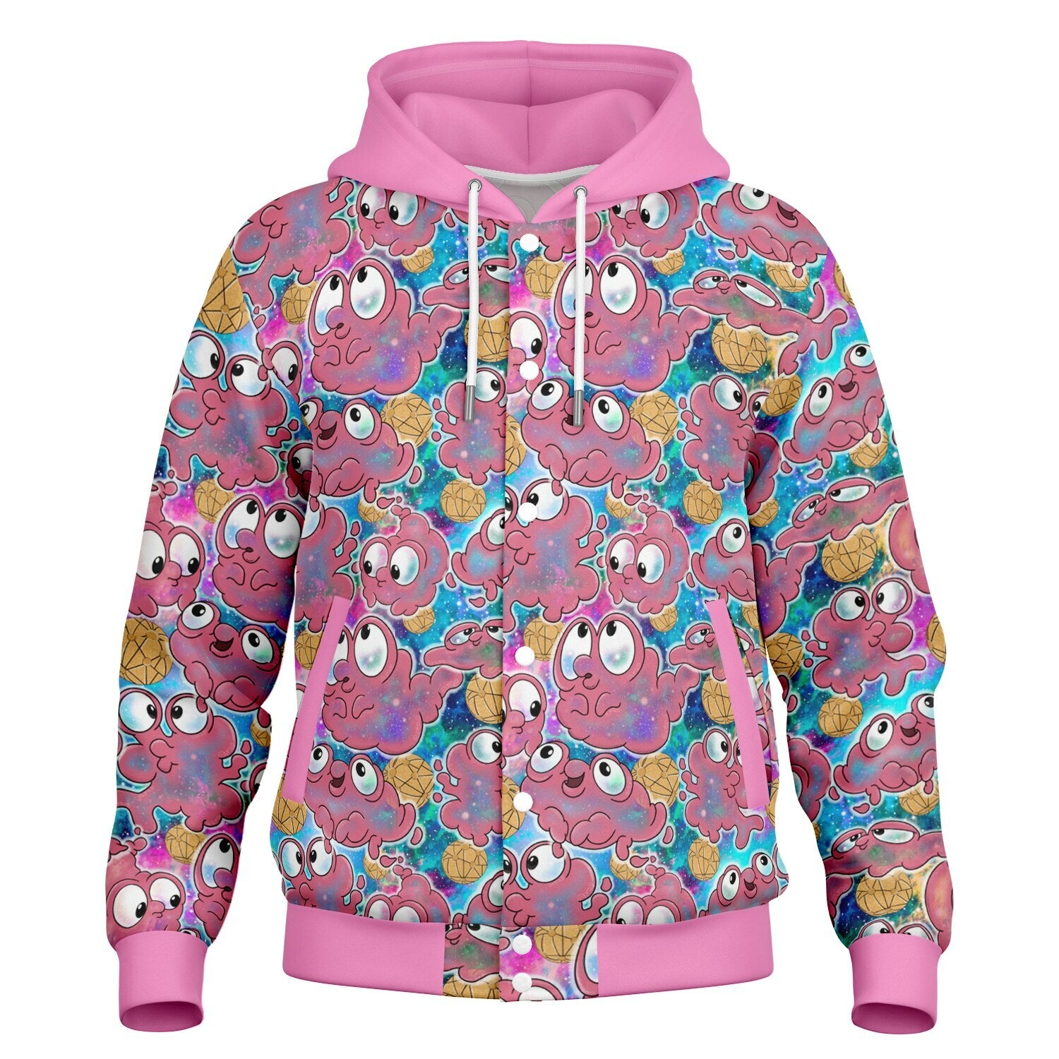 Morphie - Hooded Baseball Jacket