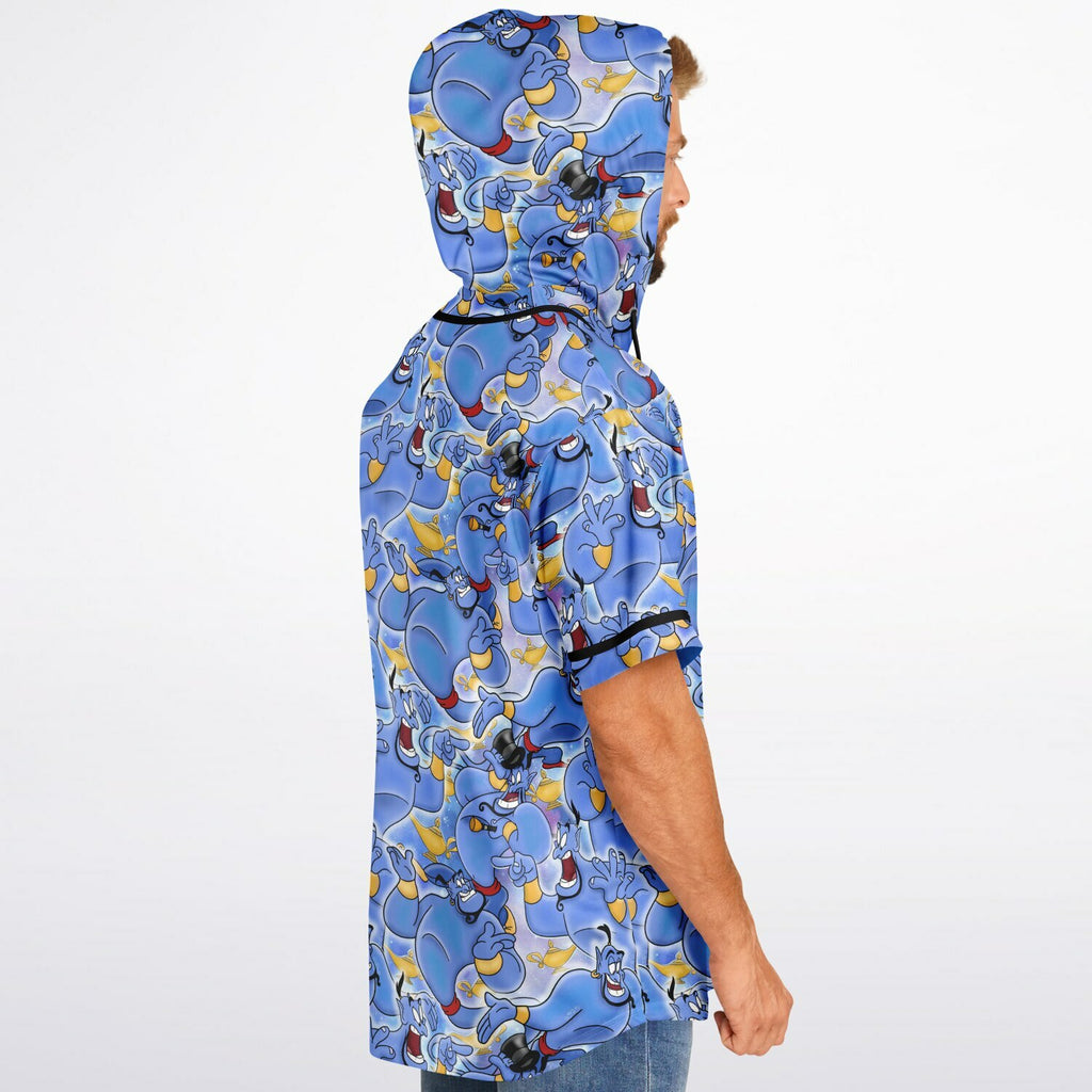 Genie - Hooded Baseball Jersey