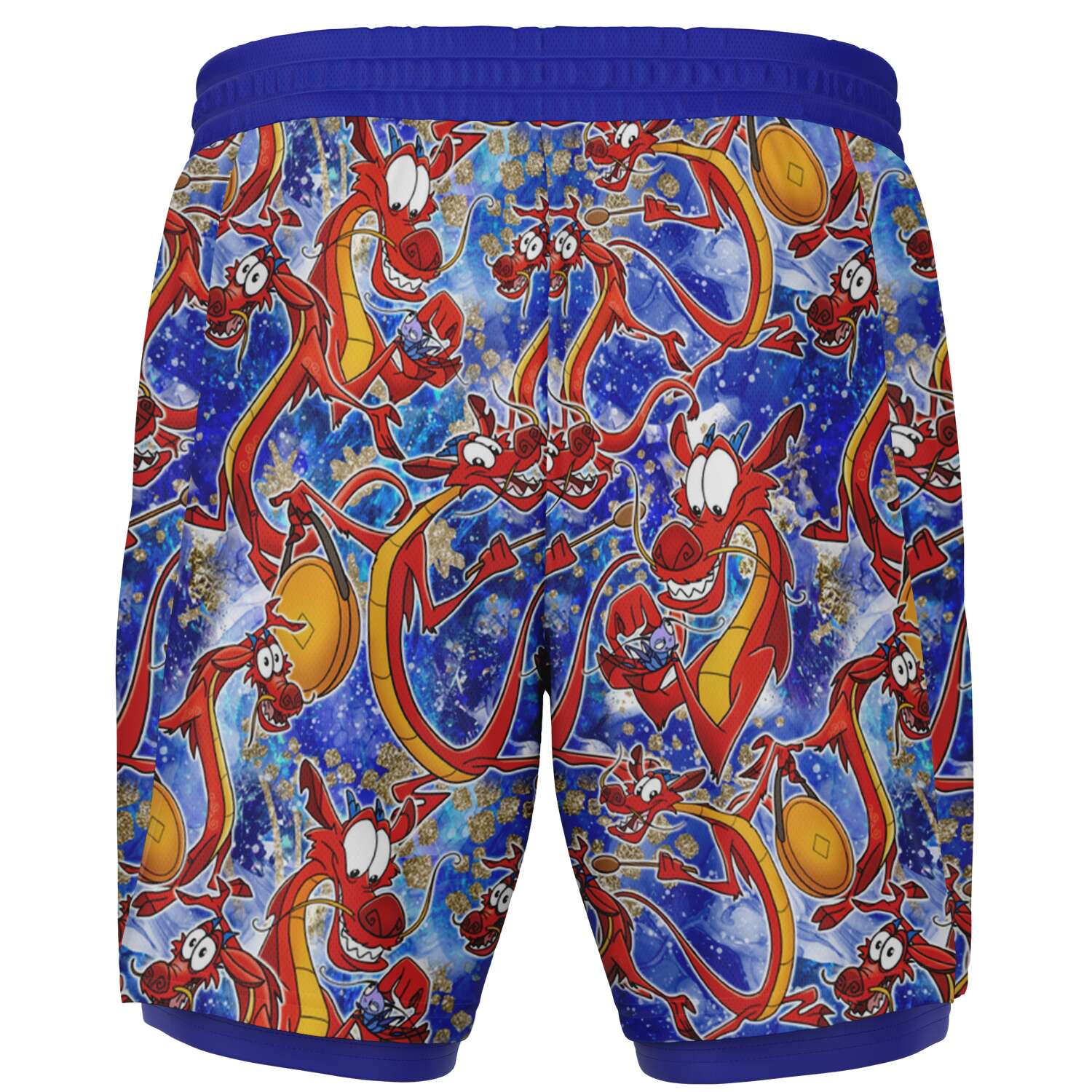 Mushu - Men's 2-in-1 Shorts