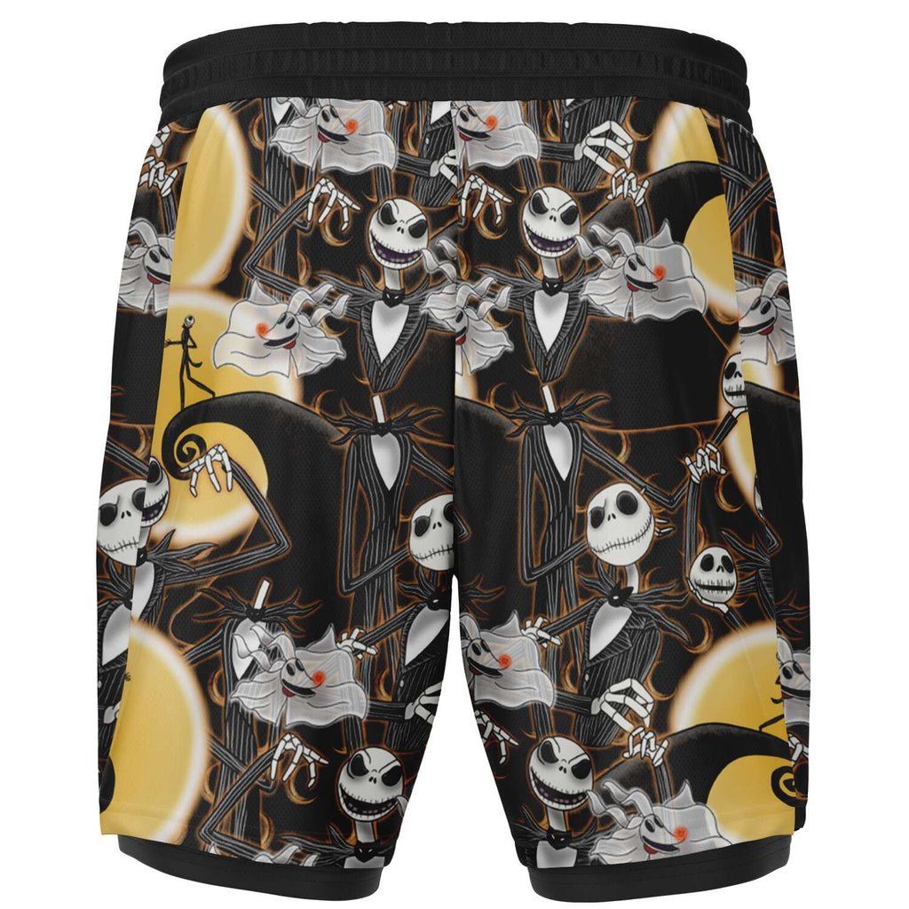 Jack Skellington - 2-in-1 Shorts