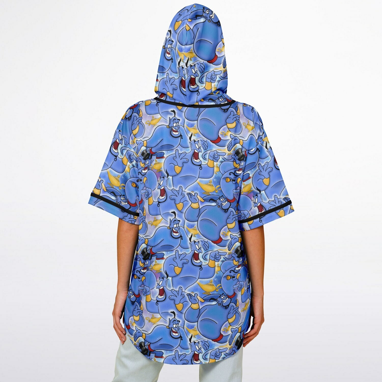 Genie - Hooded Baseball Jersey