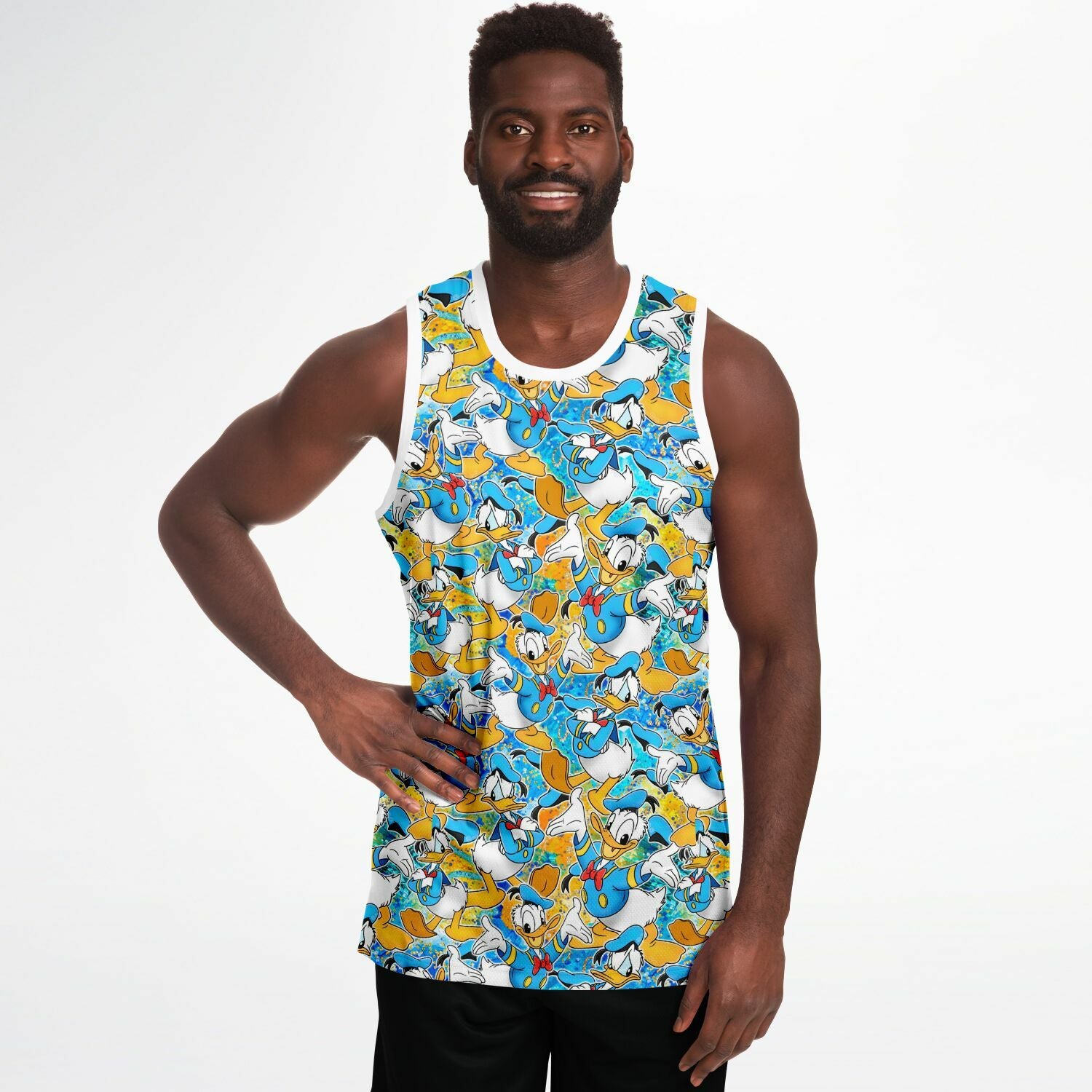 Donald Duck - Basketball Jersey