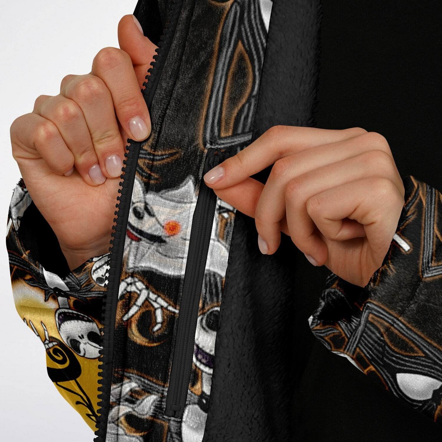 Jack Skellington - Zipper Cloak