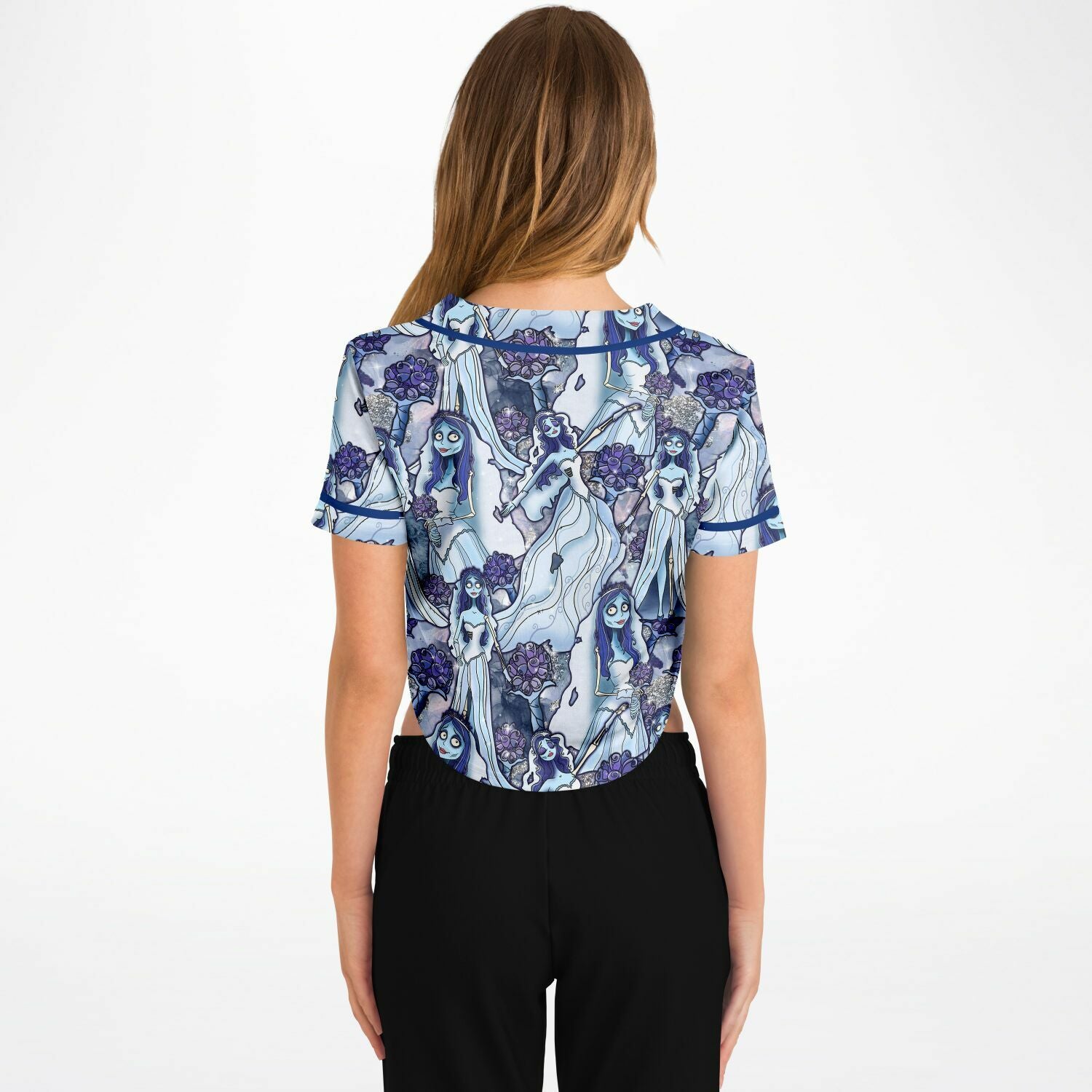 Emily - Cropped Baseball Jersey