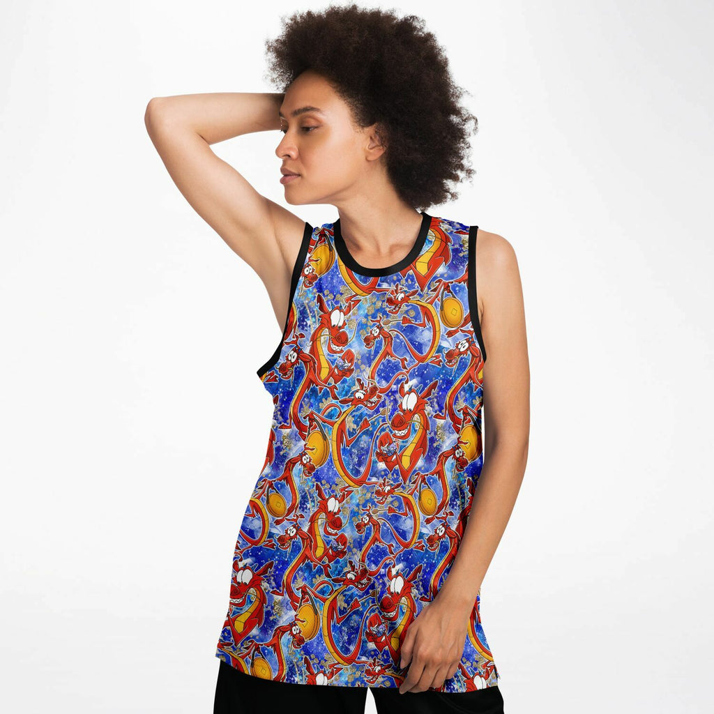 Mushu - Basketball Jersey
