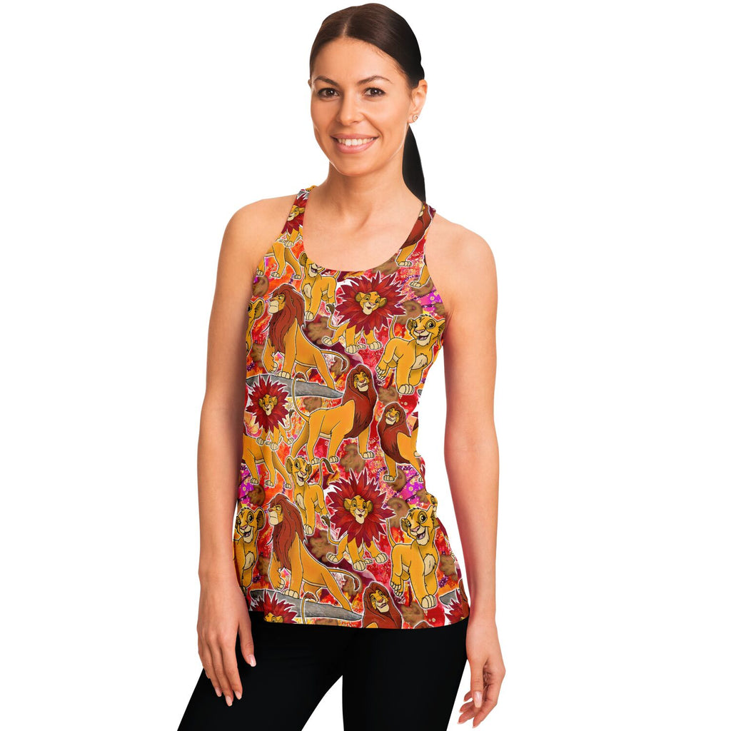 Simba - Flowy Racerback Tank Top