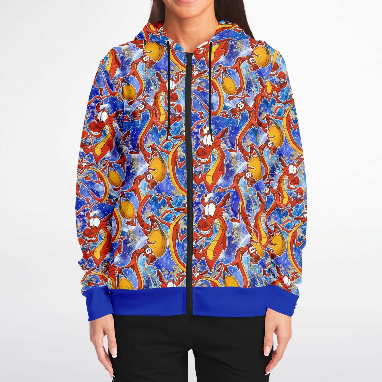 Mushu - Zip-Up Hoodie