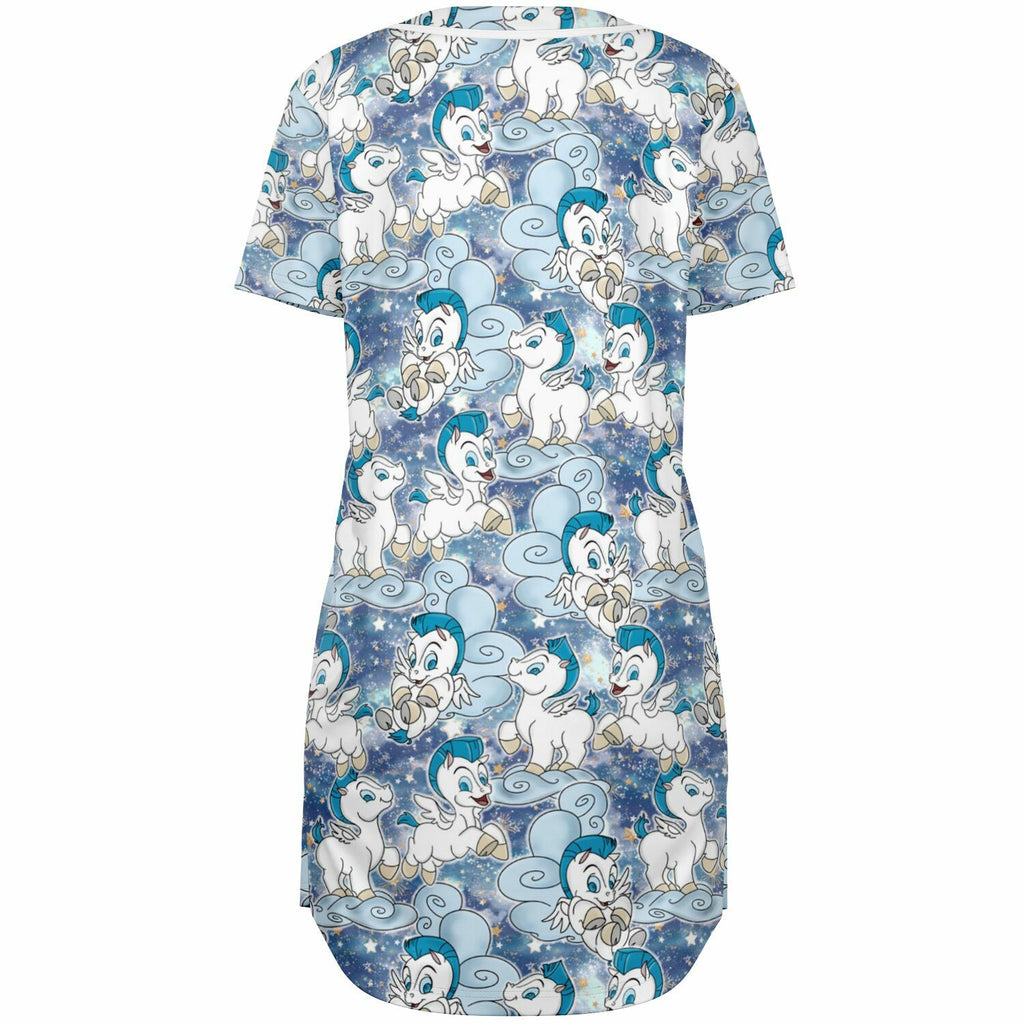 Baby Pegasus - Baseball Jersey Dress