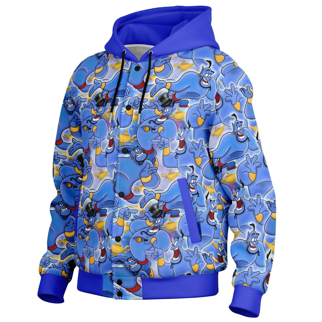 Genie - Hooded Baseball Jacket