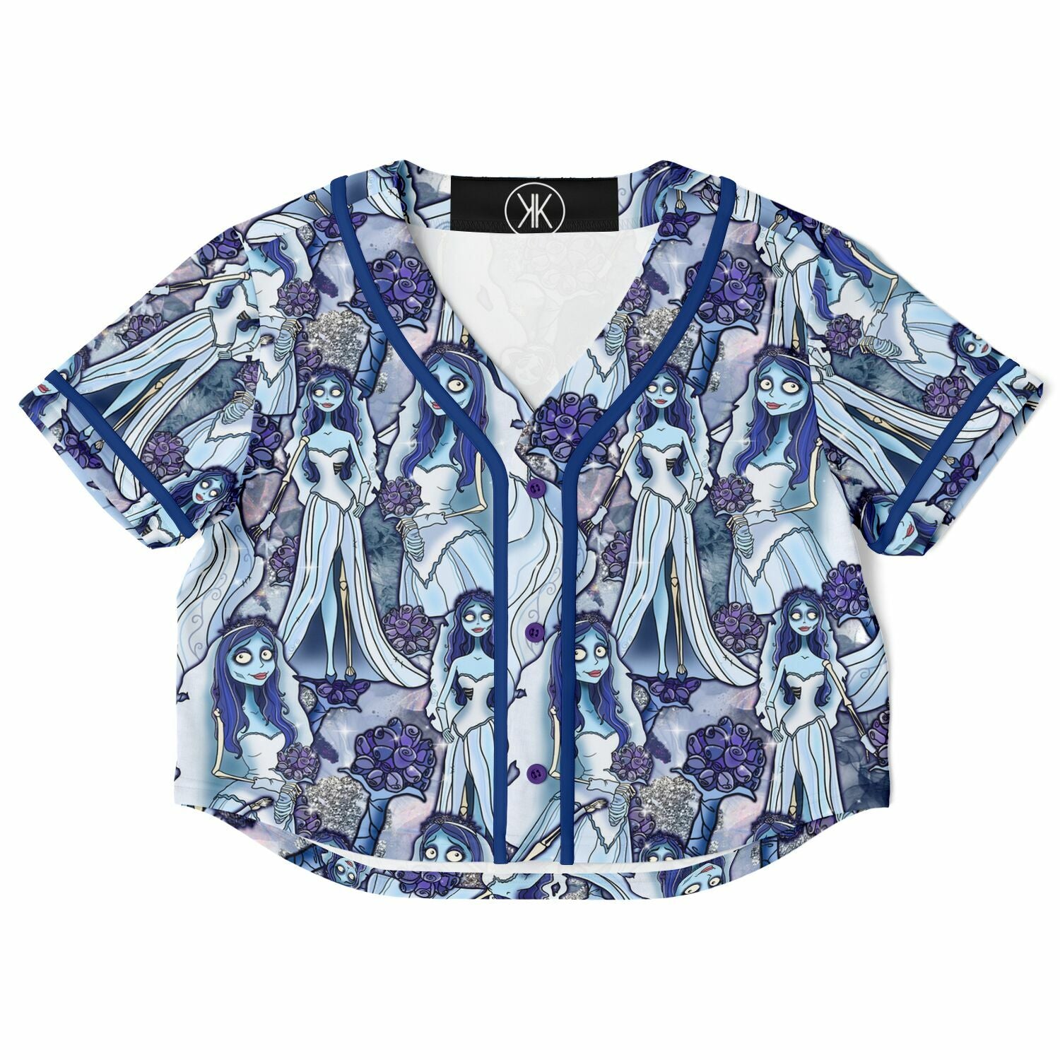 Emily - Cropped Baseball Jersey