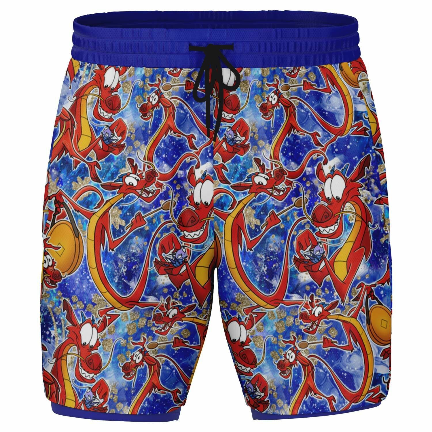 Mushu - Men's 2-in-1 Shorts