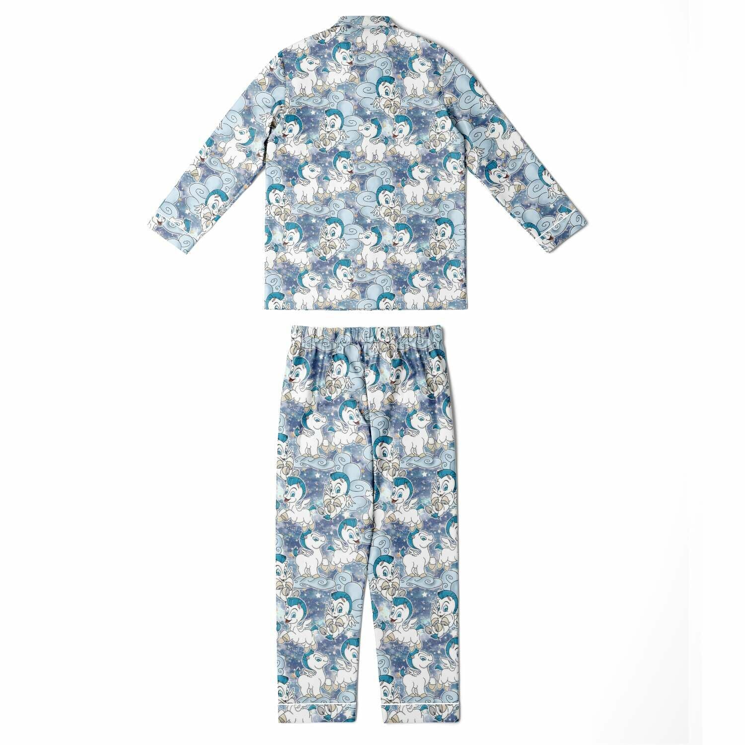 Baby Pegasus - Satin Pajamas