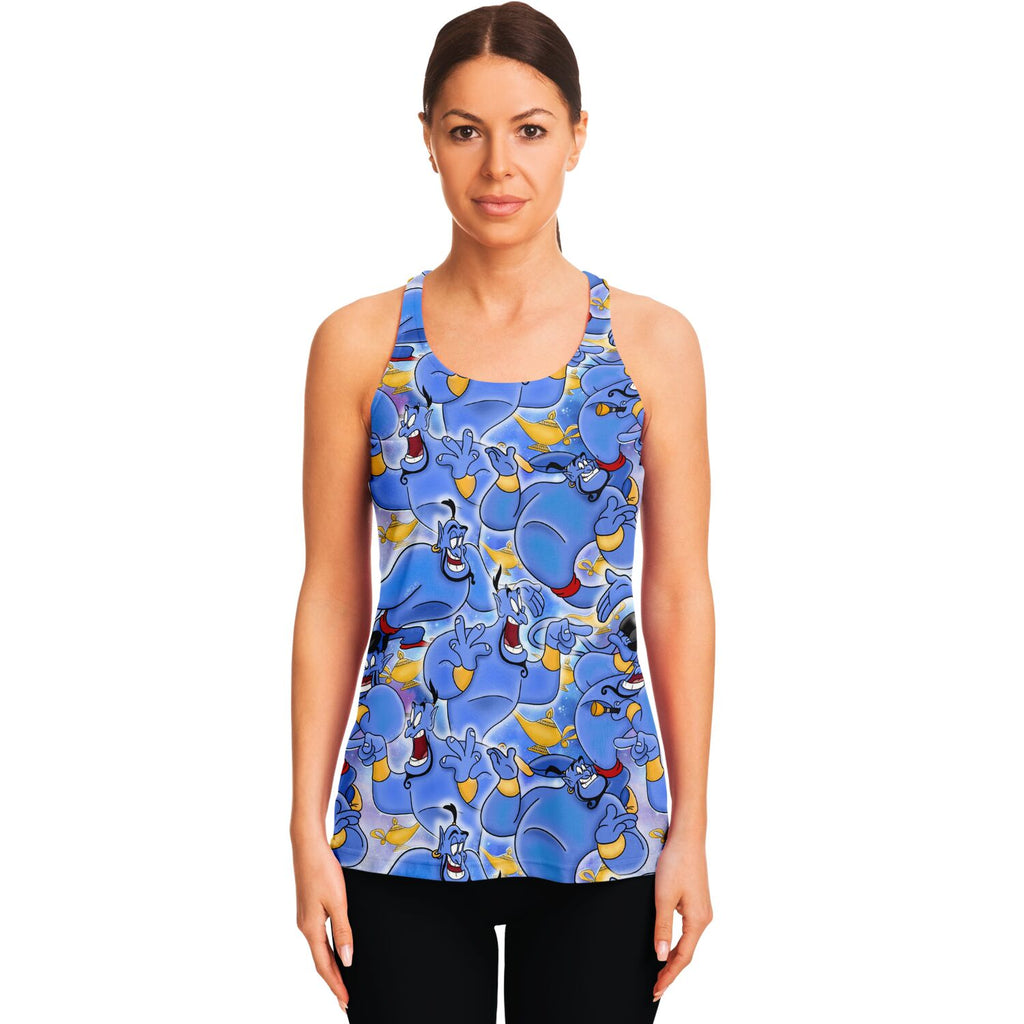 Genie - Flowy Racerback Tank Top
