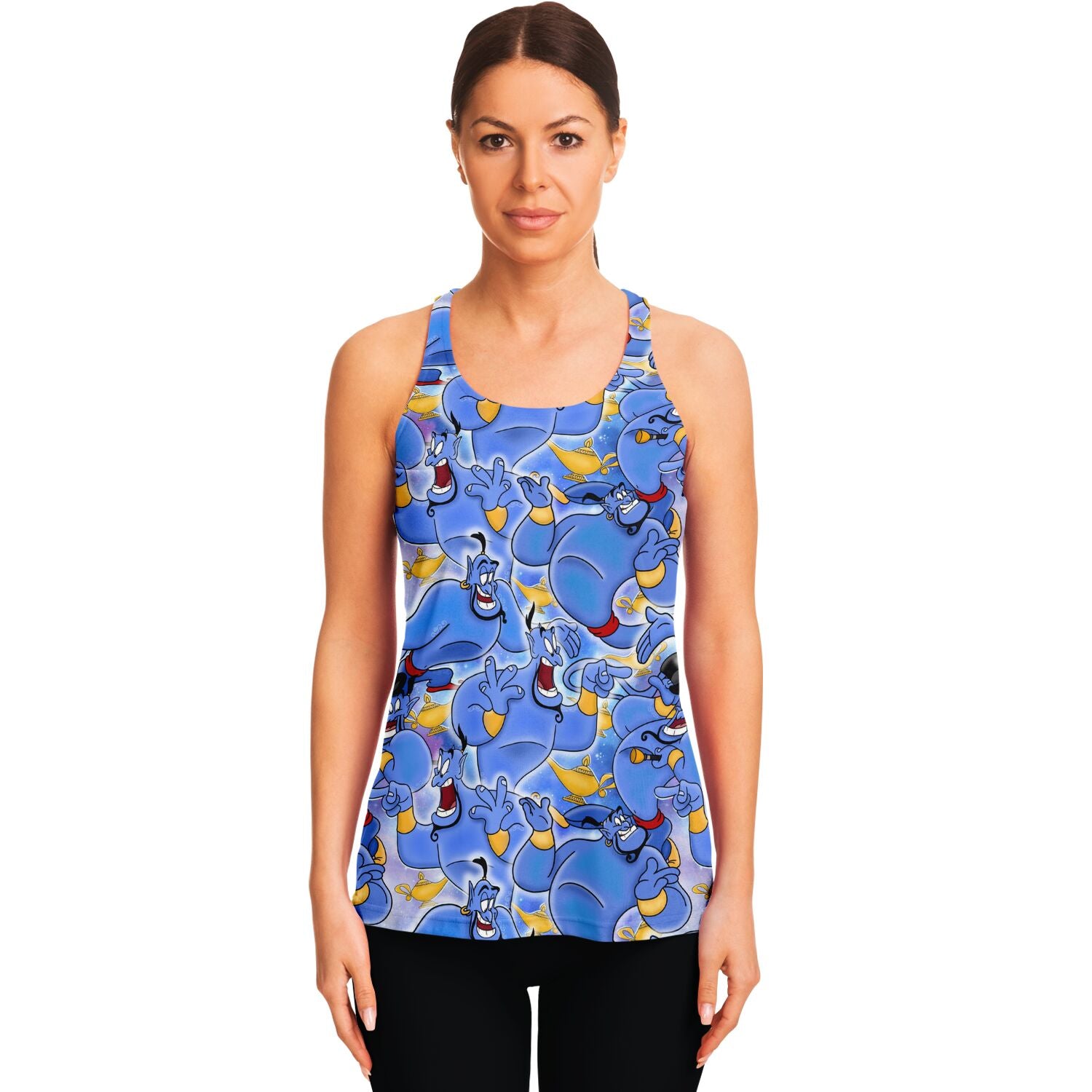 Genie - Flowy Racerback Tank Top