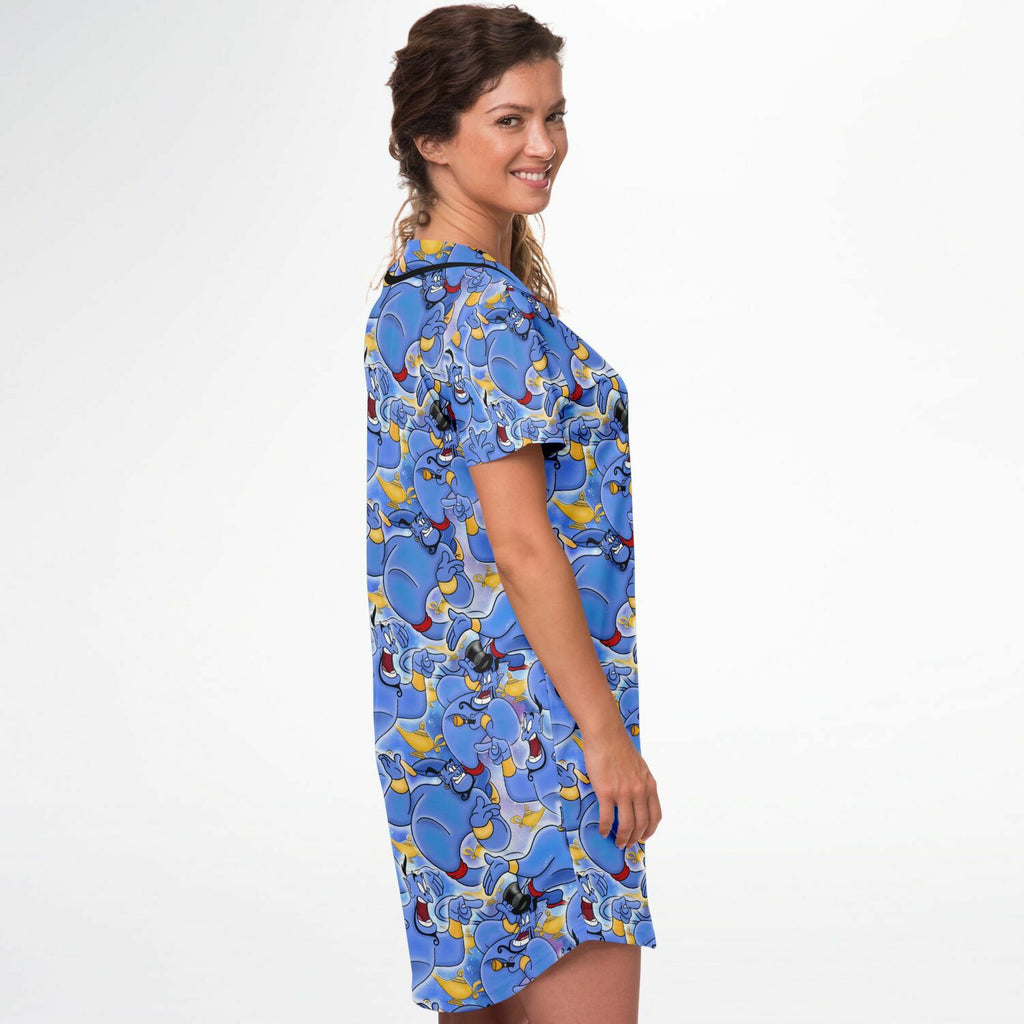 Genie - Baseball Jersey Dress