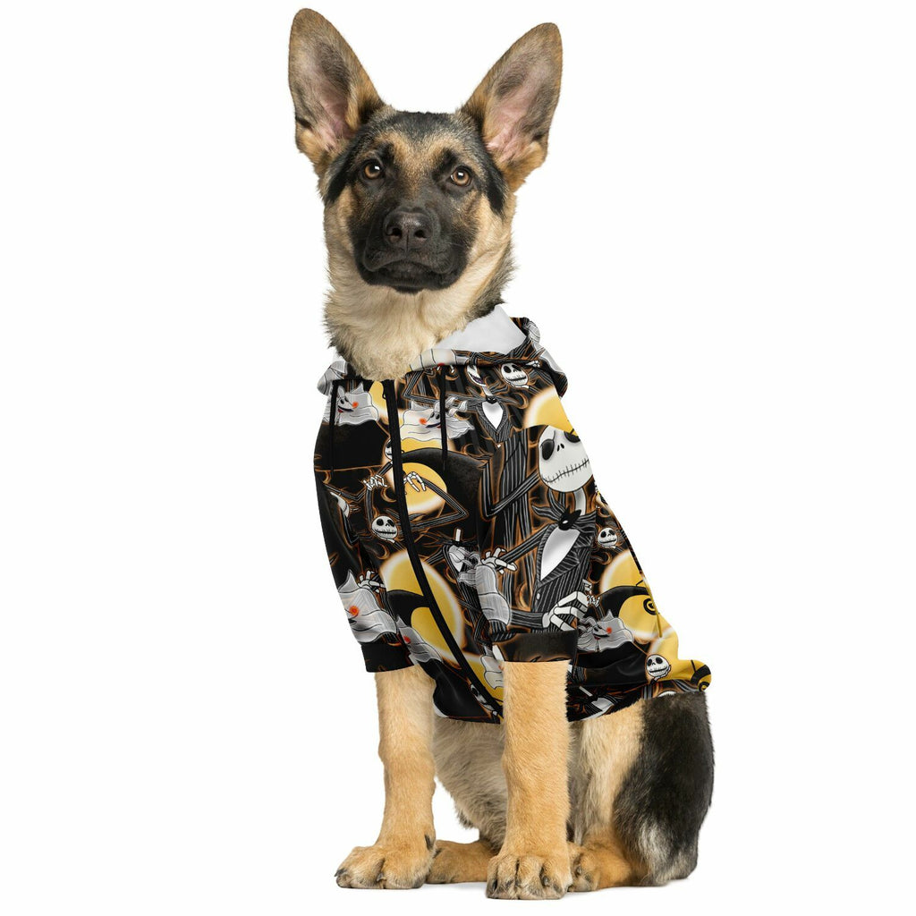 Jack Skellington - Dog Zip-Up Hoodie