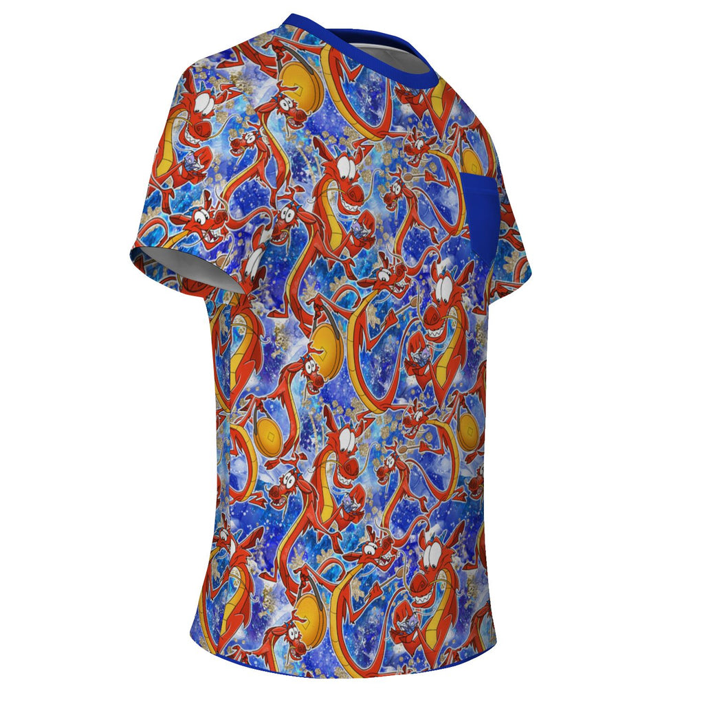 Mushu - Pocket T-shirt