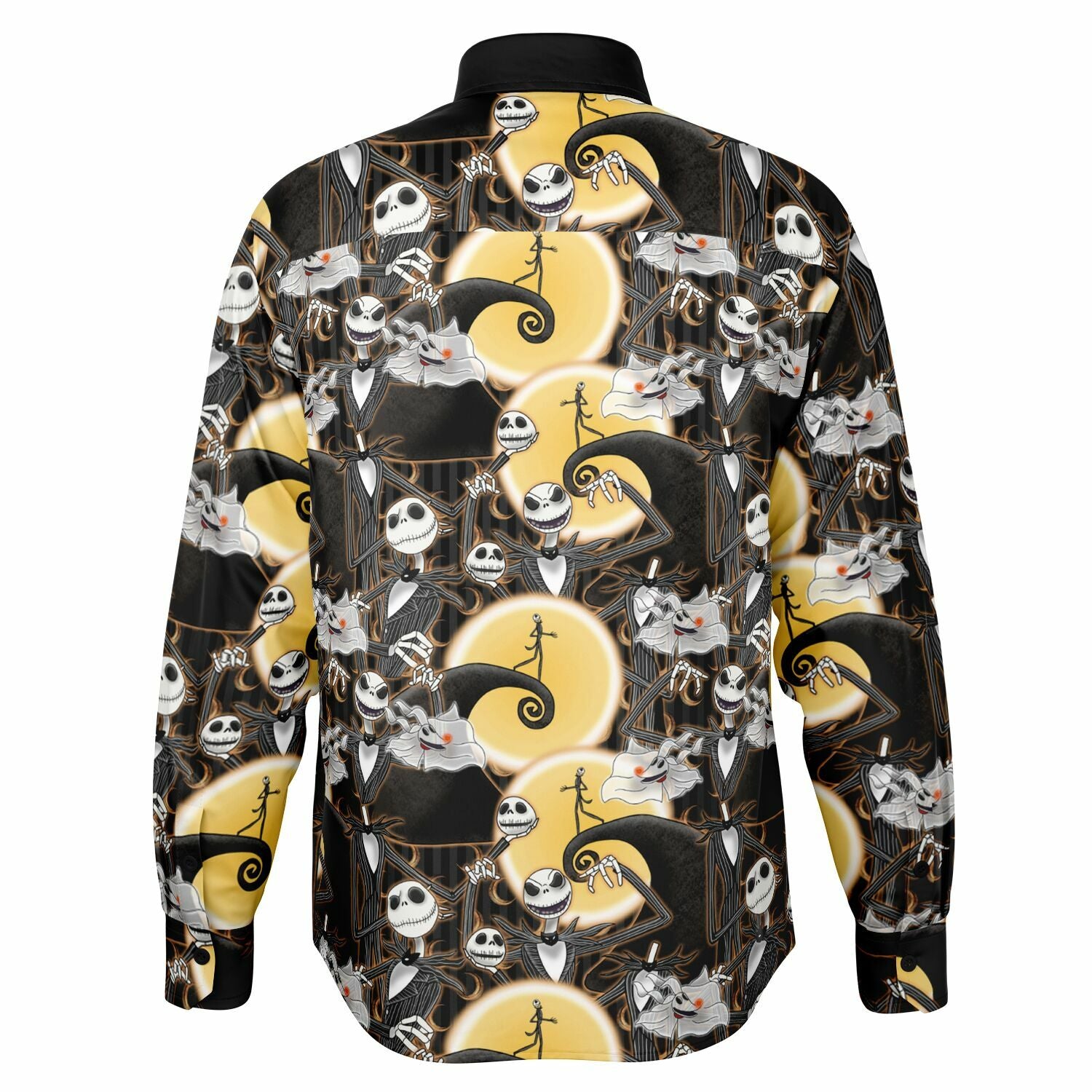 Jack Skellington - Long Sleeve Button Down Shirt