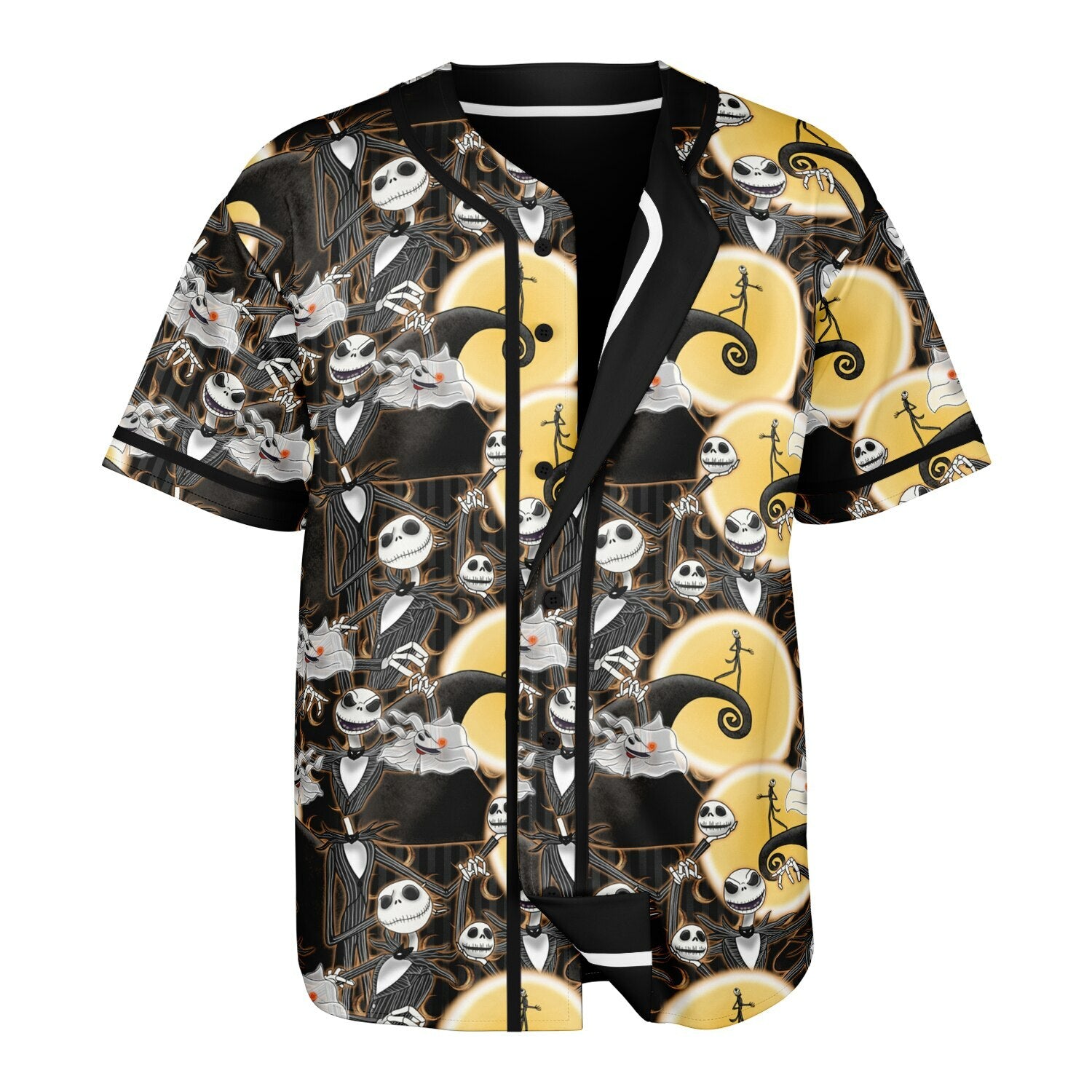 Jack Skellington - Reversible Baseball Jersey