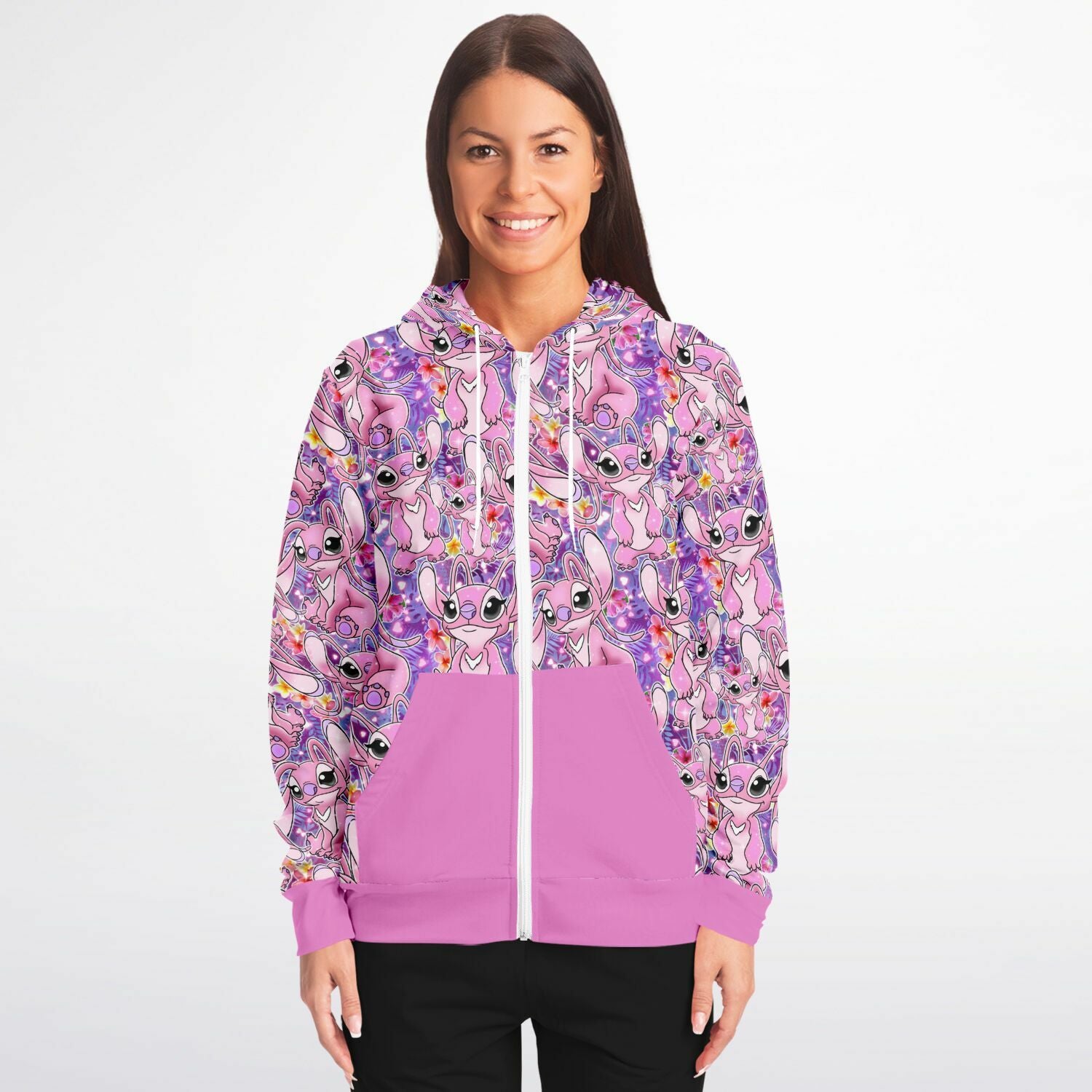 Angel - Zip-Up Hoodie
